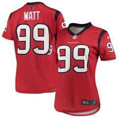 J.J. Watt Houston Texans Women's Legend Player Jersey – Red 2019