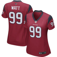 J.J. Watt Houston Texans Women's Player Game Jersey – Red 2019
