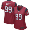 Image of J.J. Watt Houston Texans Women's Player Game Jersey – Red 2019