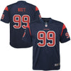 Image of J.J. Watt Houston Texans Youth Color Rush Game Jersey - Navy 2019