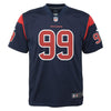 Image of J.J. Watt Houston Texans Youth Color Rush Game Jersey - Navy 2019