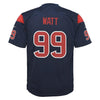 Image of J.J. Watt Houston Texans Youth Color Rush Game Jersey - Navy 2019