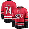 Image of Jaccob Slavin Carolina Hurricanes Breakaway Player Jersey – Red 2019