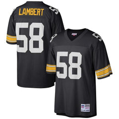 Jack Lambert Pittsburgh Steelers Mitchell &amp; Ness Replica Retired Player Jersey - Black 2019