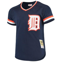 Jack Morris Detroit Tigers Mitchell & Ness Cooperstown Collection Mesh Batting Practice Jersey – Navy 2019