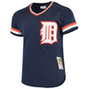 Image of Jack Morris Detroit Tigers Mitchell &amp; Ness Cooperstown Collection Mesh Batting Practice Jersey – Navy 2019