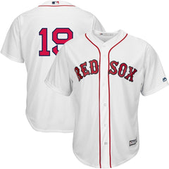 Jackie Bradley Jr. Boston Red Sox Majestic Home Official Replica Cool Base Player Jersey - White 2019