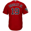 Image of Jackie Bradley Jr. Boston Red Sox Majestic World Series Champions Alternate Cool Base Player Jersey – Scarlet 2019