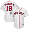 Image of Jackie Bradley Jr. Boston Red Sox Majestic World Series Cool Base Player Jersey – White 2019