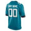 Image of Jacksonville Jaguars Custom Alternate Game Jersey – Teal 2019