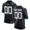 Image of Jacksonville Jaguars Custom Team Color Game Jersey – Black 2019
