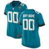 Image of Jacksonville Jaguars Women's Custom Alternate Game Jersey – Teal 2019