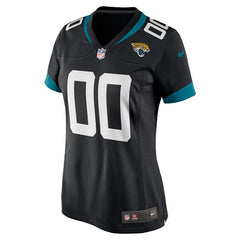 Jacksonville Jaguars Women's Custom Team Color Game Jersey – Black 2019