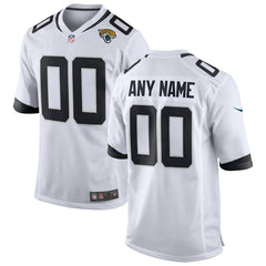 Jacksonville Jaguars Youth Custom Game Jersey – White 2019