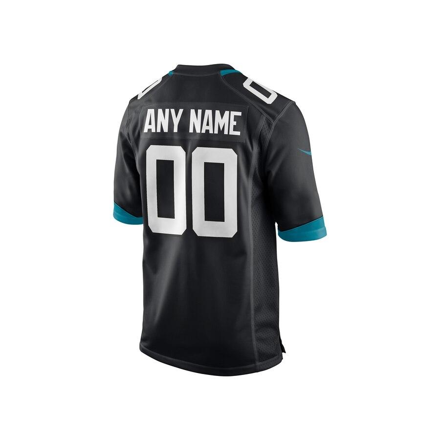 Jacksonville Jaguars Youth Custom Team Color Game Jersey – Black 2019