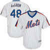 Image of Jacob deGrom New York Mets Majestic Official Cool Base Player Jersey - White 2019