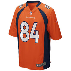 Jacob Tamme Denver Broncos Youth Team Color Game Jersey - Orange 2019