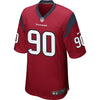 Image of Jadeveon Clowney Houston Texans Alternate Game Jersey - Red 2019