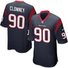 Image of Jadeveon Clowney Houston Texans Game Jersey - Navy Blue 2019