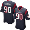 Image of Jadeveon Clowney Houston Texans Youth Team Color Game Jersey - Navy Blue 2019