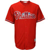 Image of Jake Arrieta Philadelphia Phillies Majestic Fashion Official Cool Base Player Jersey - Scarlet 2019