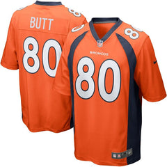 Jake Butt Denver Broncos Game Jersey - Orange 2019