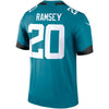Image of Jalen Ramsey Jacksonville Jaguars Color Rush Legend Jersey – Teal 2019
