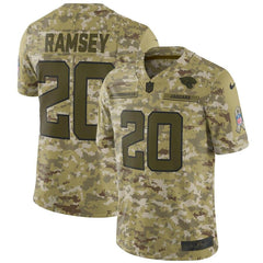 Jalen Ramsey Jacksonville Jaguars Salute to Service Limited Jersey – Camo 2019