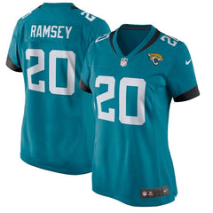 Jalen Ramsey Jacksonville Jaguars Women's New Game Jersey – Teal 2019