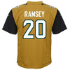 Image of Jalen Ramsey Jacksonville Jaguars Youth Color Rush Game Jersey - Gold 2019