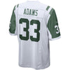 Image of Jamal Adams New York Jets Away Game Jersey - White 2019