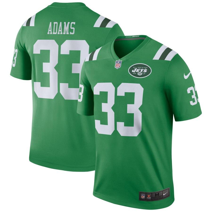 Jamal Adams New York Jets Color Rush Legend Jersey – Green 2019