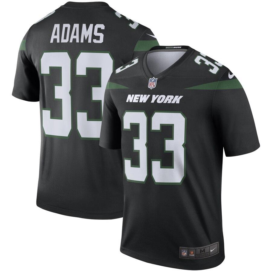 Jamal Adams New York Jets Color Rush Legend Jersey – Stealth Black 2019