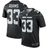 Image of Jamal Adams New York Jets Color Rush Legend Jersey – Stealth Black 2019