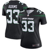 Image of Jamal Adams New York Jets Women's Color Rush Legend Jersey – Stealth Black 2019