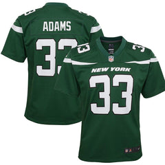 Jamal Adams New York Jets Youth Game Jersey – Gotham Green 2019