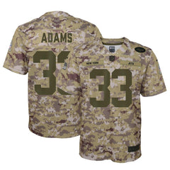 Jamal Adams New York Jets Youth Salute to Service Game Jersey - Camo 2019