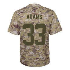 Jamal Adams New York Jets Youth Salute to Service Game Jersey - Camo 2019