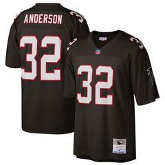 Jamal Anderson Atlanta Falcons Mitchell &amp; Ness 1998 Retired Player Replica Jersey - Black 2019