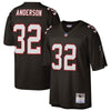 Image of Jamal Anderson Atlanta Falcons Mitchell &amp; Ness 1998 Retired Player Replica Jersey - Black 2019