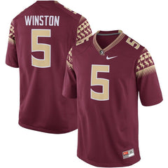 Jameis Winston Florida State Seminoles Alumni Football Game Jersey - Garnet 2019