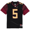 Image of Jameis Winston Florida State Seminoles Youth Alumni Game Jersey - Black 2019