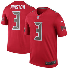 Jameis Winston Tampa Bay Buccaneers Color Rush Legend Jersey - Red 2019