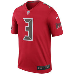 Jameis Winston Tampa Bay Buccaneers Color Rush Legend Jersey - Red 2019