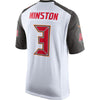 Image of Jameis Winston Tampa Bay Buccaneers Game Jersey - White 2019