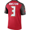 Image of Jameis Winston Tampa Bay Buccaneers Legend Jersey – Red 2019