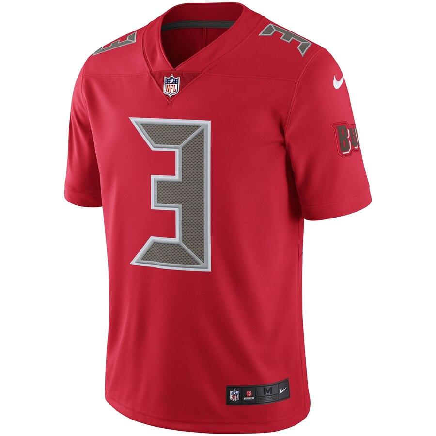 Jameis Winston Tampa Bay Buccaneers Vapor Untouchable Color Rush Limited Player Jersey - Red 2019