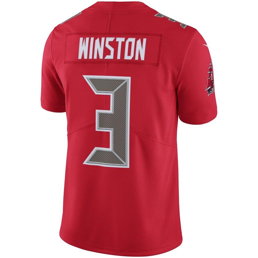Jameis Winston Tampa Bay Buccaneers Vapor Untouchable Color Rush Limited Player Jersey - Red 2019