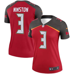 Jameis Winston Tampa Bay Buccaneers Women's Legend Jersey – Red 2019