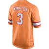 Image of Jameis Winston Tampa Bay Buccaneers Youth Alternate Game Jersey - Orange 2019